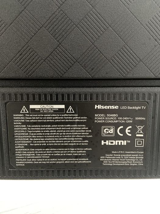 Hisense 50” 4K Smart TV Dolby Vision – като нов!