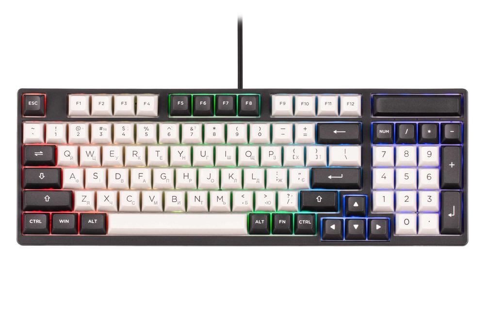 } Клавиатура Akko 3098S RGB Dracula(Hotswappable) CS Silver RGB