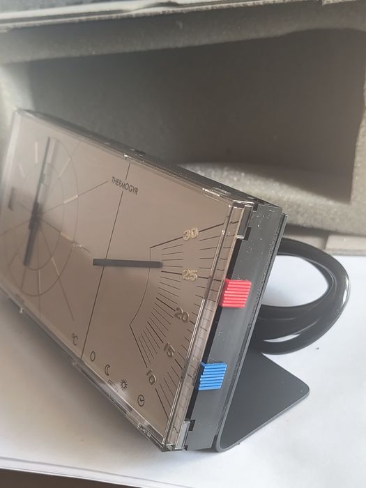 Termometru cu ceas Elvețian  vintage /Thermogyr  Tischmodel II