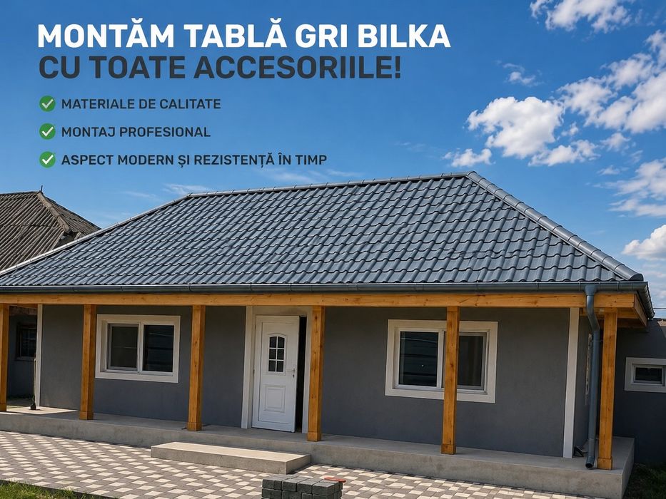 Montaj Acoperisuri – Reparatii acoperisuri – Mansardare – Dulgherie: 

Va punem la dispozitie servicii de montaj acoperisuri, reparatii