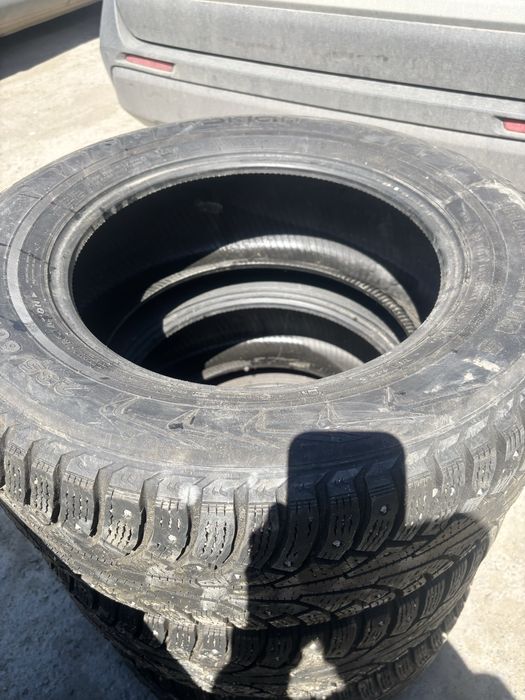 235/55/19 Michelin зимние шипы б/у