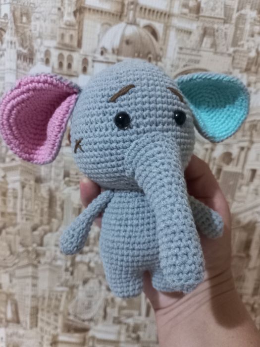 Игрушки вязаные, ручнаяработа