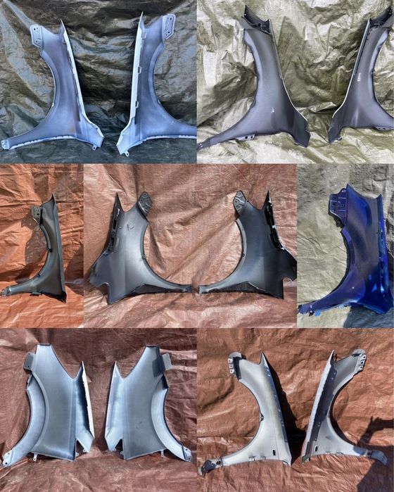 Aripi fata noi vopsite pe cod culoare si izolate  vw golf 4,5,6(plus)