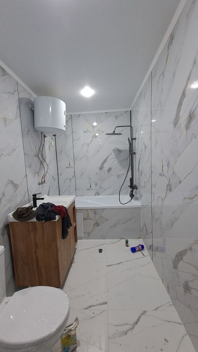 РЕМОНТ  И  Натяжной  потолок