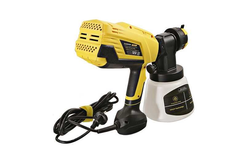 Краскопульт электрический Hanskonner Бак1лт. Турбина, 750Вт.1200мл,мин