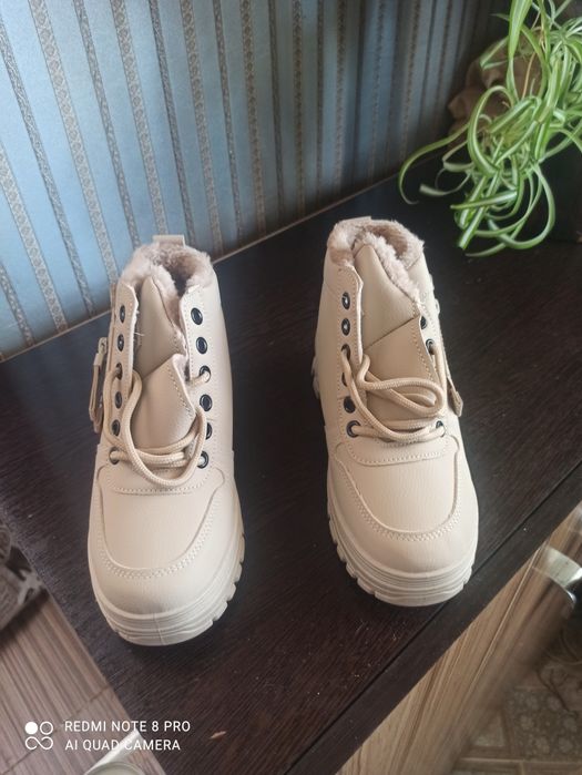 Женские ботинки Зима Осень