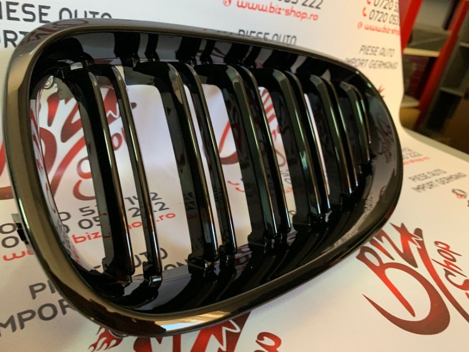 Grile Centrale BMW Seria 5 E60 (2003-2009) Negru Lucios M Design