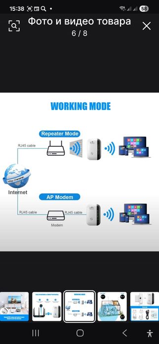 Усилитель Wi-Fi репитер