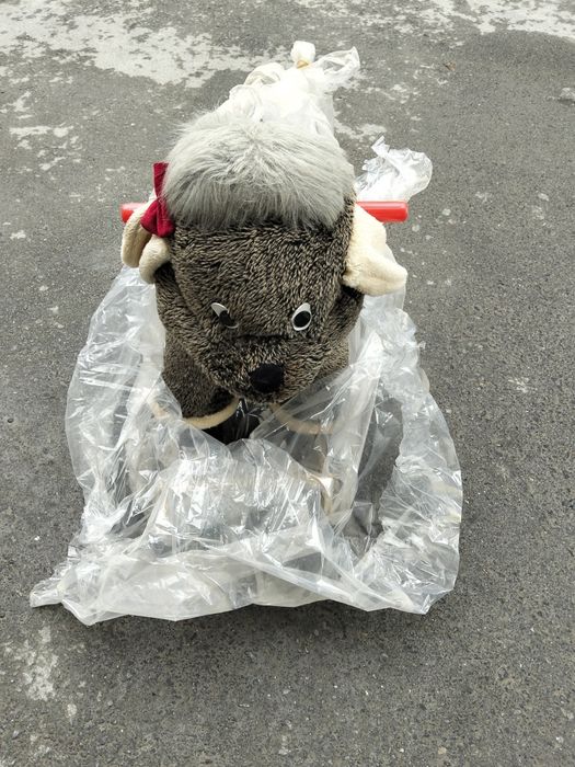 Мишка-качалка в хорошем отличном состоянии