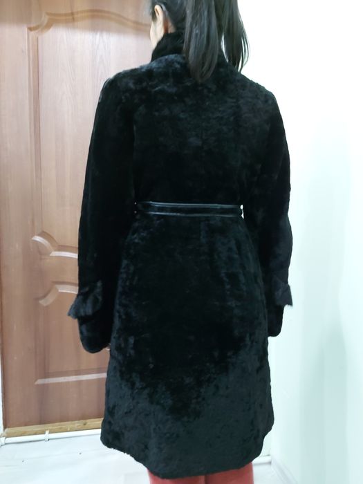 Натуральный мутон шуба