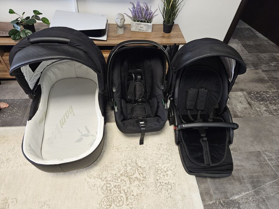 Krausman – Carucior 3 in 1 Poema Black Ed. Limitata