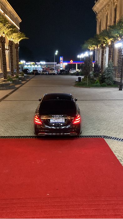 Мерседес223, 222 , V класс С ВОДИТЕЛЕМ . Прокат аренда АВТО г. Алматы