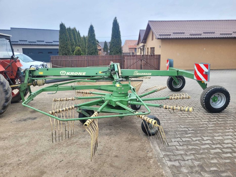 Grebla de adunat fan dublu Krone