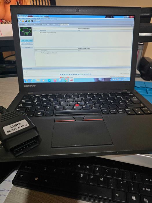 Interfata VCM Ford cu laptop Lenovo X250