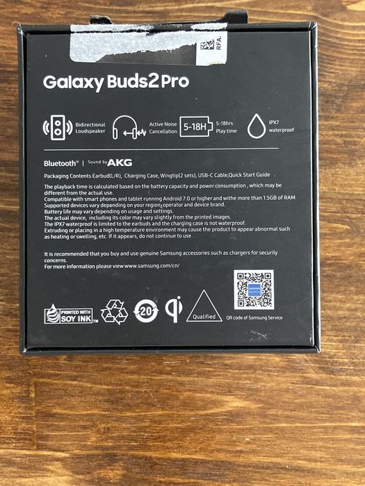 Galaxy buds2pro с гарантией