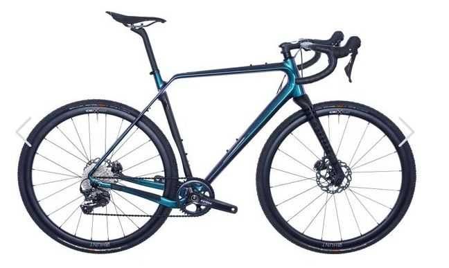 Bicicleta Gravel Carbon Rondo Ruut CF1  GRX ocean blue size M