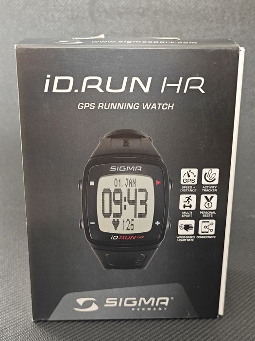 Пульсометр SIGMA ID.RUN.HR black