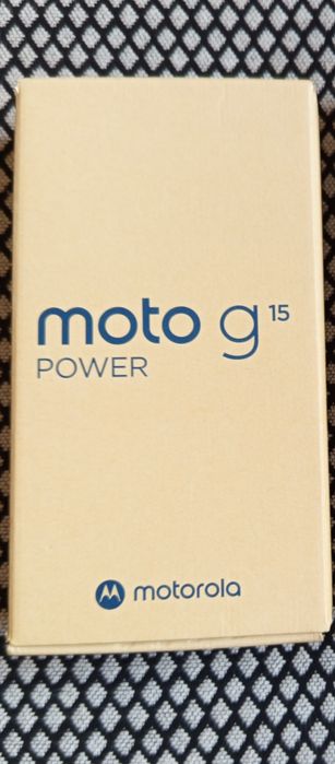 Motorola g15 power 8/ 256. Чисто нов.