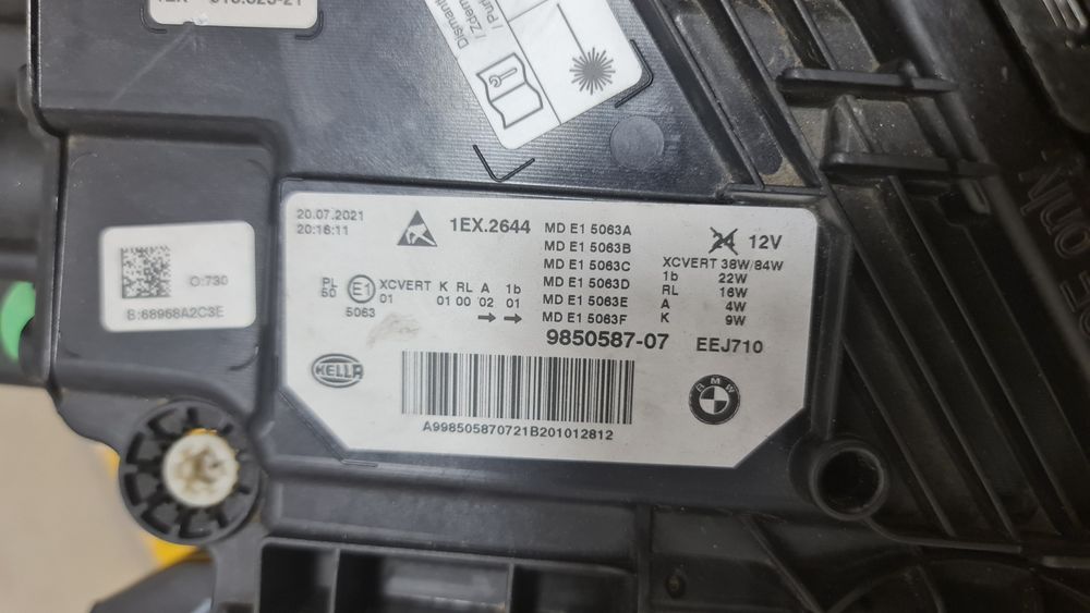 Far laser BMW 5 G30 G31 facelift lci 9850587
