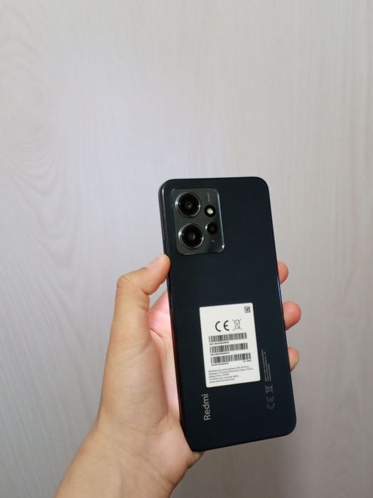 Redmi Note 12 6GB qora rangidam