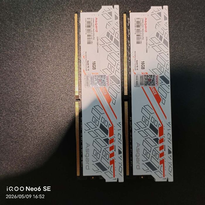 DDR4 16x2 Asgard 3200c18 памет