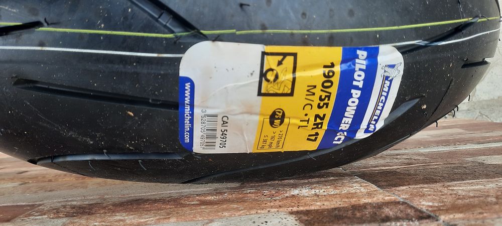 Мотогуми Michelin 190/55 R17  75W Задна нова Дот2019г