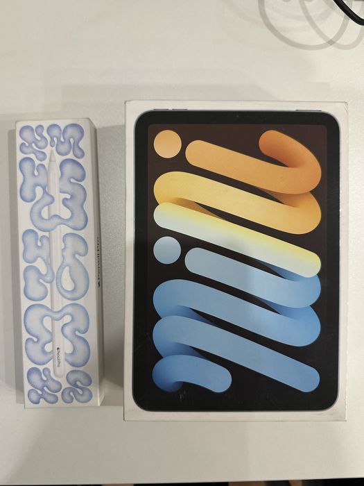Apple IPad mini 7 + Apple Pencil pro (оригинал)