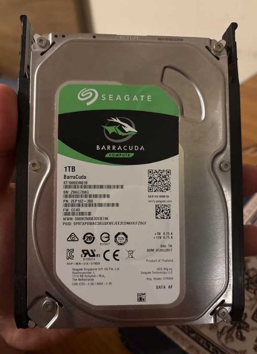 HDD 1 TB Seagate Barracuda 7200RPM