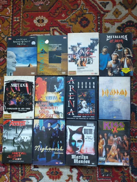 Продаются DVD диски(музыкальное видео)