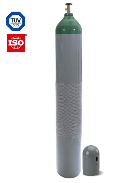 Butelie goala fara sudura din otel pentru gaze tehnice Argon 50l