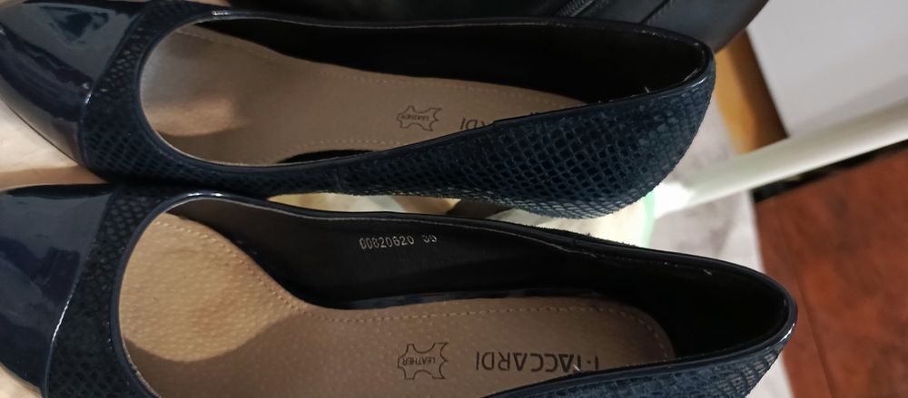 Туфли кожаные 39 размер