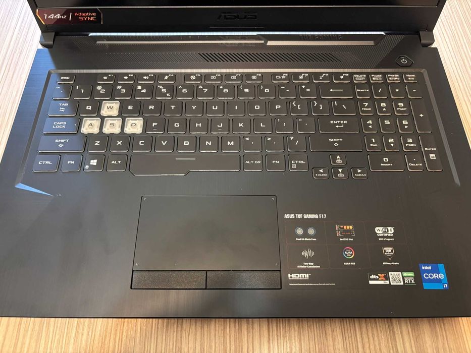 Vand Laptop Asus TUF F17 I7 32GB Ram RTX 3050