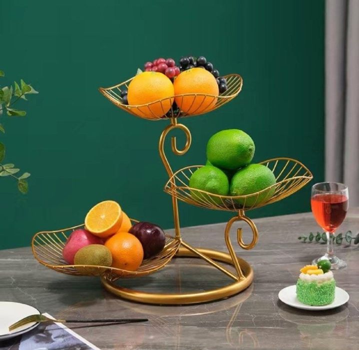 Кованая этажерка для фруктов