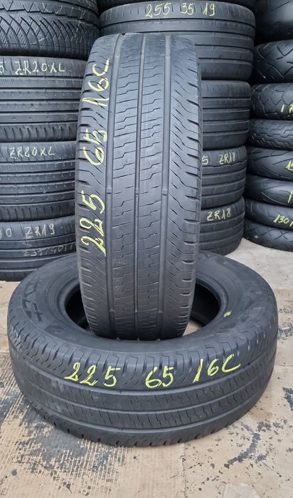 2 Anvelope Vară Continental 225 65 R16C  DOT4620.