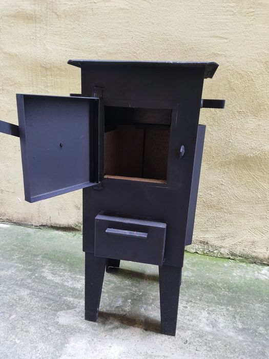 soba campin Soba pe lemne tip semineu CLASSA A+++ NOUA