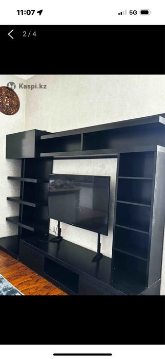 тв-зона из хорошего дерева