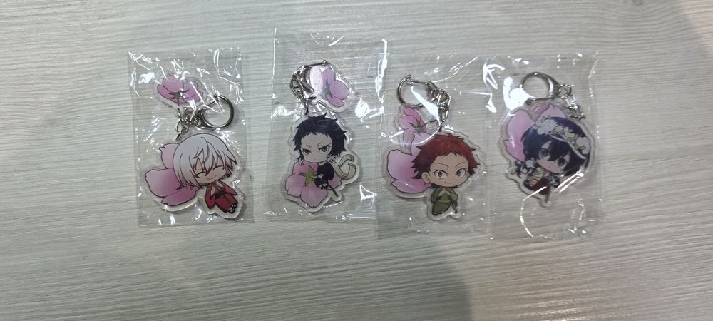 Sakura brelocuri Bungo Stray Dogs bsd anime manga keychain
