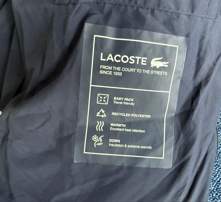 Lacoste Down Jacket ОРИГИНАЛНО дамско зимно яке пух и пера - S/M