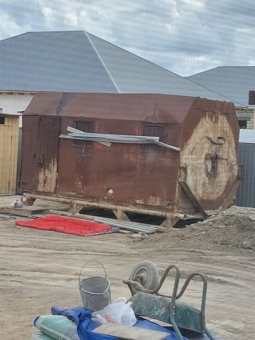 Вагон утепленный на саласках