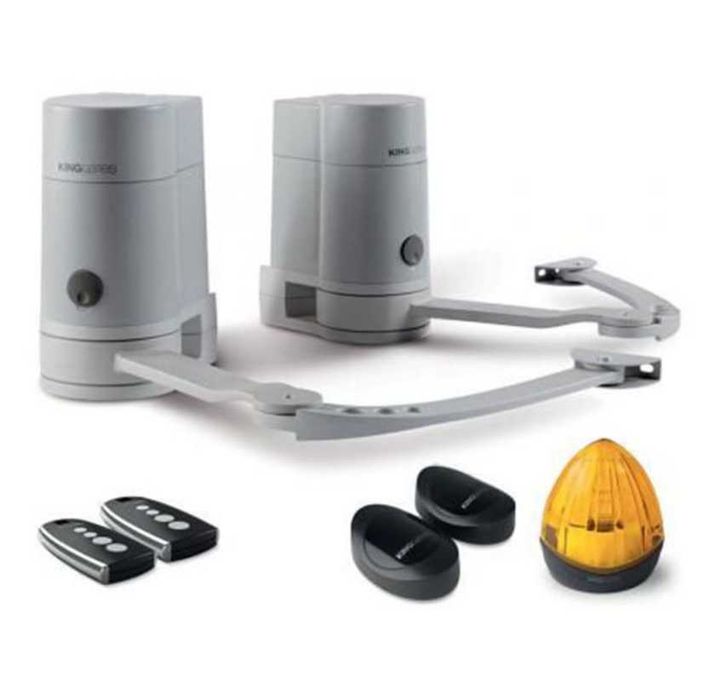 Kit automatizare poarta batanta King Gates MINIMODUSKIT24, 2x2 metri, 250 Kg, 24 V