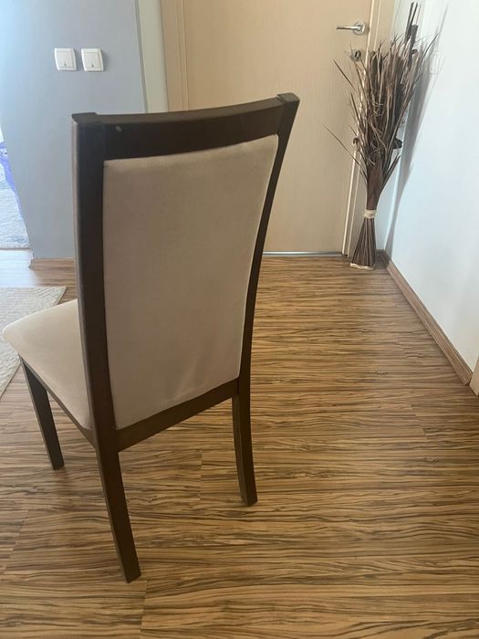 Set dining elegant – 6 scaune aproape NOI + masă modernă