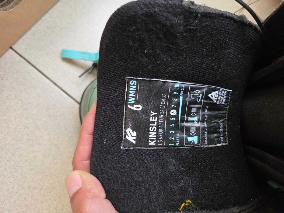 Детски / Дамски Сноуборд обувки К2 , размер 36.5