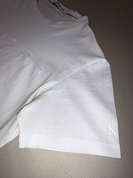 Мъжка бяла тениска Calvin Klein