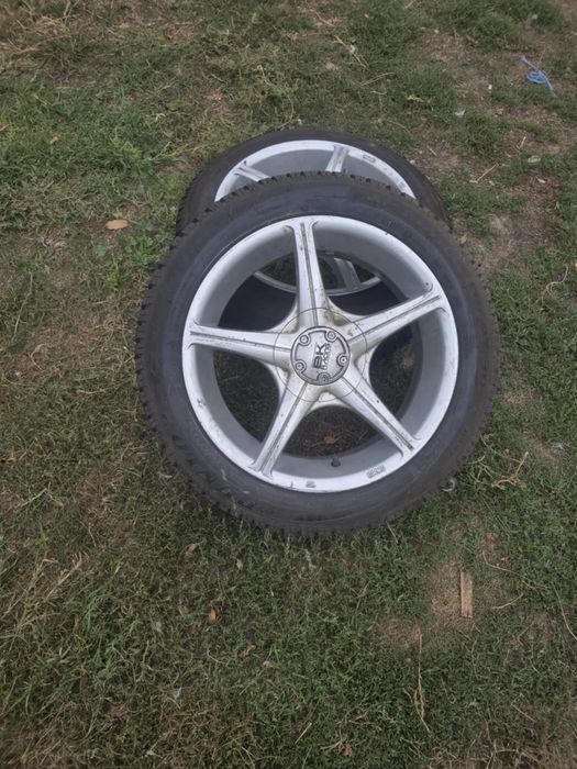 Jante pe 16 .2 cu cauciucuri de iarna și 2.m+s