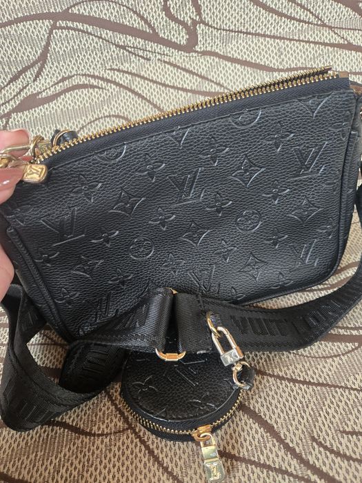 Louis vuitton естествена кожа чанта