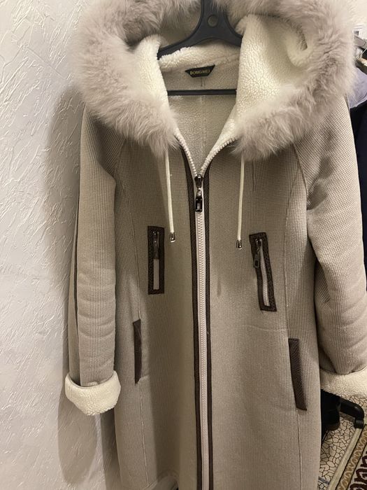 Дубленка легкая, теплая