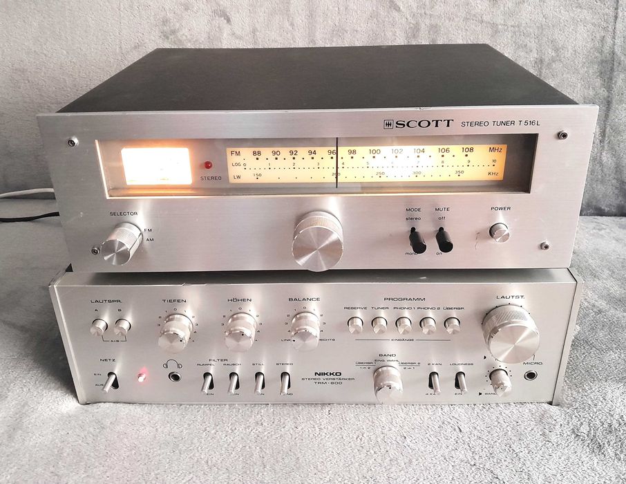SCOTT T-516L tuner Hi-Fi vintage