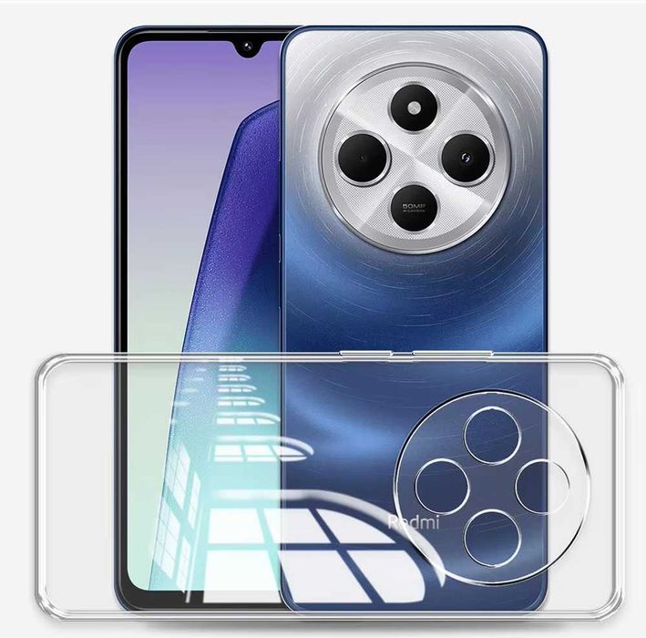 Xiaomi Redmi 14C - Силиконов Прозрачен Кейс Гръб