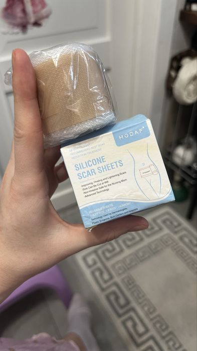 Отдам силиконовый пластырь от рубцов
