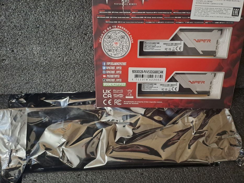 Комплект Rx 7800xt 16gb + DDR5 16x2 32gb 6800 cl34